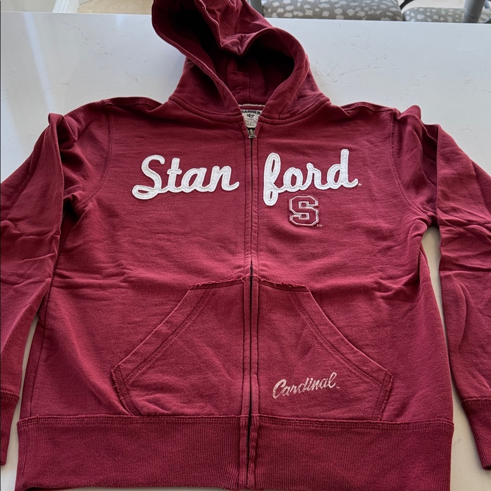 Stanford Zip Up Cardinal Red Size: L NWOT ✨